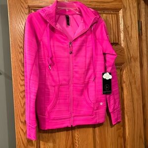 NEW * Pink Zip-up Sweatshirt - has original tags - Size Small